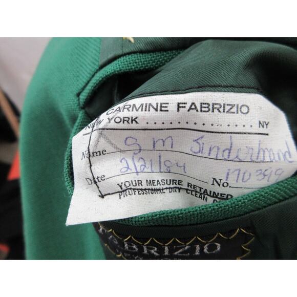 VINTAGE Merrill Lynch 1984 Bull Logo Button Blazer Sport Coat GARY SINDERBRAND - Picture 16 of 16